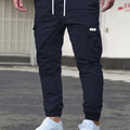 Men's Cargo Pants - Non-Stretch Fabric with Multiple Utility Pockets, Adjustable Drawstring Waist, All-Season Casual Pants for Everyday & Formal Outfits - Ideal Gift for Men (Birthday/Christmas) - Machine Washable, Versatile