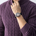 Men'S New Cable-Knit Pullover with a Zip Collar, Suitable for Autumn And Winter, Made with Thick Warm Velvet, Perfect for Layering Or Wearing Alone, a Must-Have for Casual Versatility, Sweater For Men, Men Winter Pullover, Me