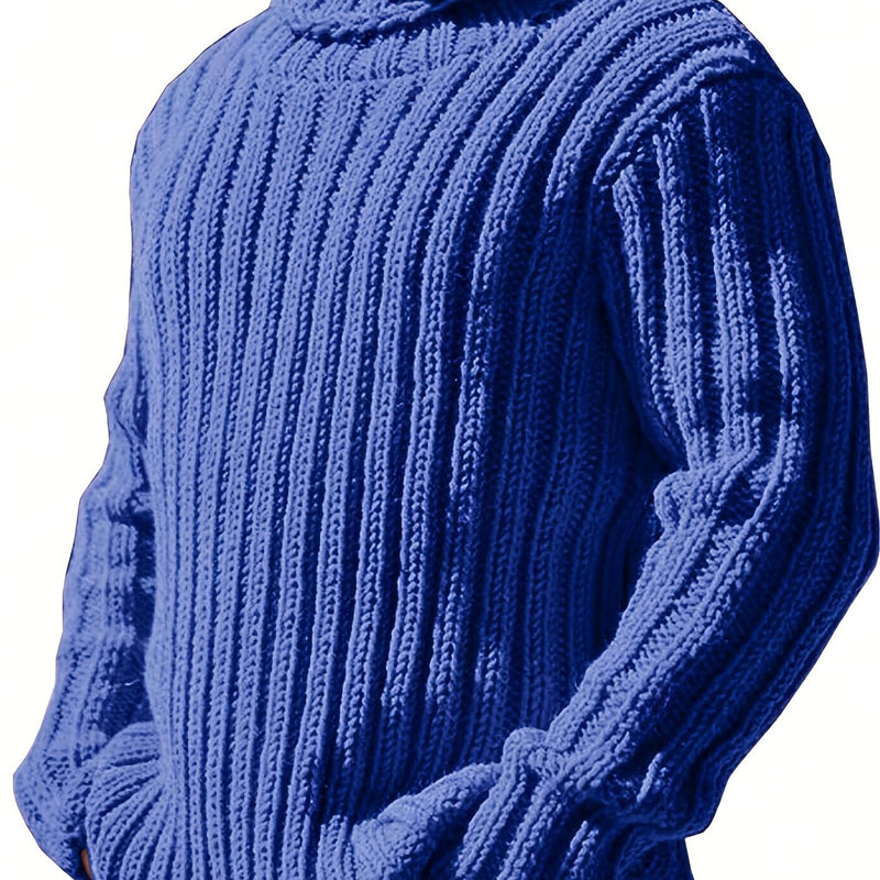 New Fashionable Versatile Men's Knit Pullover