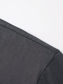 Iron Genghis & Forward Bull Men's Casual Long Sleeve T-Shirt - Relaxed Fit Round Neck, "Originals" Letter Print, Machine Washable,, Plus Size Available