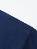 Iron Genghis & Forward Bull Men's Casual Long Sleeve T-Shirt - Relaxed Fit Round Neck, "Originals" Letter Print, Machine Washable,, Plus Size Available