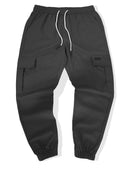 Men's Cargo Pants - Non-Stretch Fabric with Multiple Utility Pockets, Adjustable Drawstring Waist, All-Season Casual Pants for Everyday & Formal Outfits - Ideal Gift for Men (Birthday/Christmas) - Machine Washable, Versatile