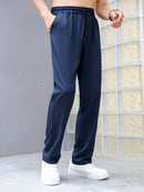 Men's Quick-Dry Athletic Pants - Breathable, Lightweight Casual Joggers with Drawstring Waist for All Seasons, Jogging Pants