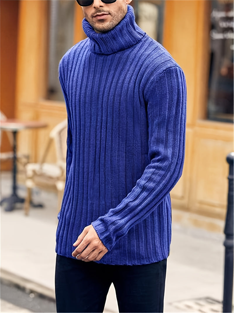 New Fashionable Versatile Men's Knit Pullover