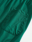 Men'S Casual Striped Straight-Leg Joggers - Loose Fit, Lightweight Polyester, Black & White Vertical Stripes, Pockets, Perfect for Casual Attire, Relaxed Fit Pants | Modern Striped Pants | Lightweight Fabric