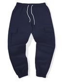 Men's Cargo Pants - Non-Stretch Fabric with Multiple Utility Pockets, Adjustable Drawstring Waist, All-Season Casual Pants for Everyday & Formal Outfits - Ideal Gift for Men (Birthday/Christmas) - Machine Washable, Versatile