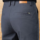 Men'S Business Casual Pants - Stretch Formal Trousers with Button Closure, Mid-Rise Office & Everyday Pants for Fall/Winter, Classic Black Formal & Everyday Attire - Durable Men'S Dress Pants, Business Casual Attire, Sleek De