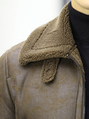 Casual Matte Brushed Jacket Men's Outerwear 9677