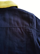 Men'S Heavy-Duty Work Jacket - Winter Construction Coat with Button Closure, Non-Stretch Fabric - Formal & Casual Outerwear for Cold Weather - Easy-Care Button-Up Jacket for Everyday & Professional Use, Winter Jacket, Classic