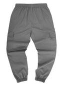 Men's Cargo Pants - Non-Stretch Fabric with Multiple Utility Pockets, Adjustable Drawstring Waist, All-Season Casual Pants for Everyday & Formal Outfits - Ideal Gift for Men (Birthday/Christmas) - Machine Washable, Versatile