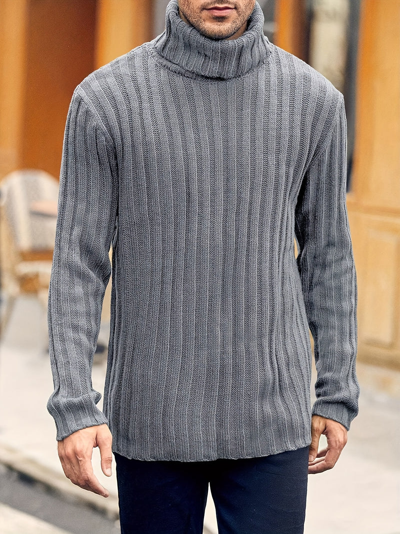 New Fashionable Versatile Men's Knit Pullover