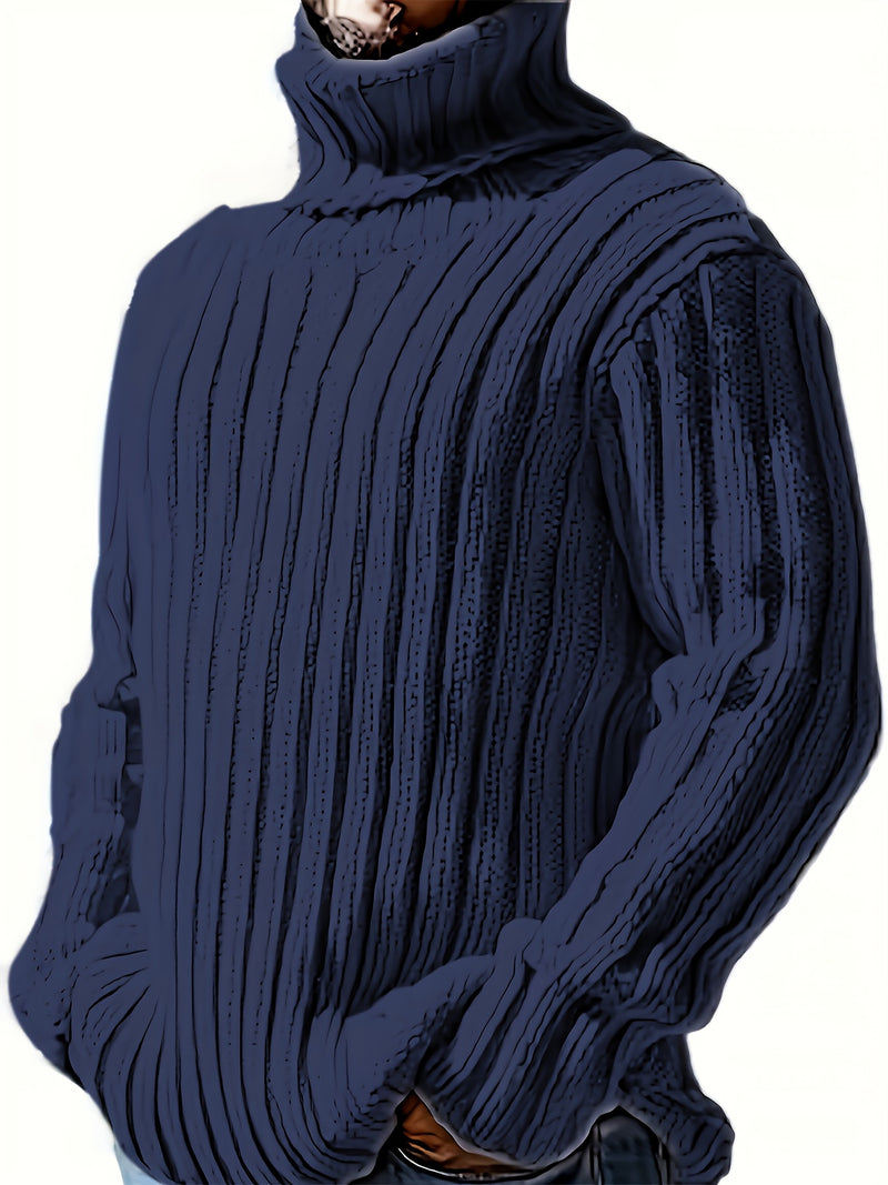 New Fashionable Versatile Men's Knit Pullover