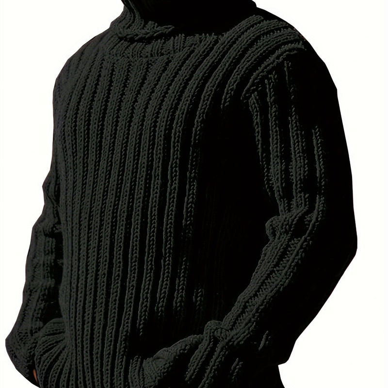 New Fashionable Versatile Men's Knit Pullover