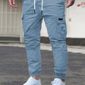 Men's Cargo Pants - Non-Stretch Fabric with Multiple Utility Pockets, Adjustable Drawstring Waist, All-Season Casual Pants for Everyday & Formal Outfits - Ideal Gift for Men (Birthday/Christmas) - Machine Washable, Versatile