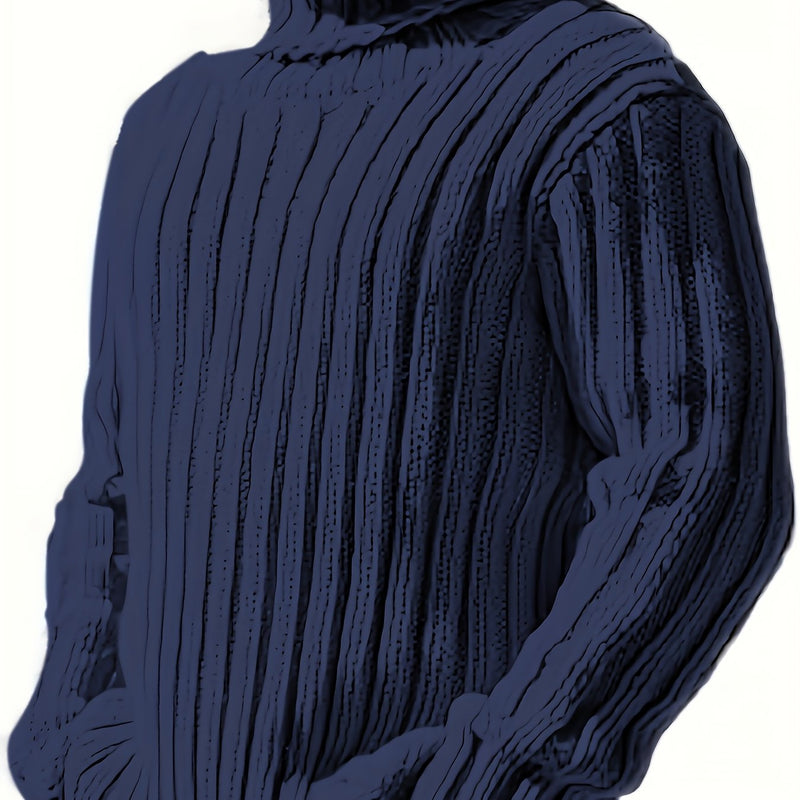 New Fashionable Versatile Men's Knit Pullover
