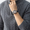 Men'S New Cable-Knit Pullover with a Zip Collar, Suitable for Autumn And Winter, Made with Thick Warm Velvet, Perfect for Layering Or Wearing Alone, a Must-Have for Casual Versatility, Sweater For Men, Men Winter Pullover, Me