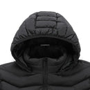 Heated Jackets Men Women 9/21/25 Areas Self Heating Jacket Winter Coat Vest Detachable Hood Heated Down Jacket Clothing Washed