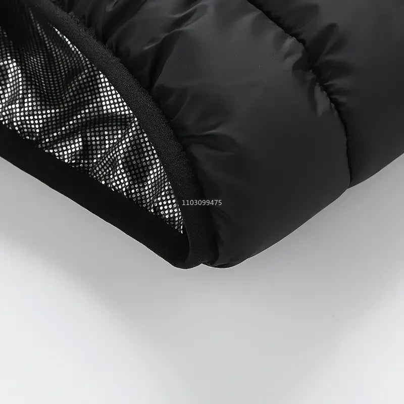 Heated Jackets Men Women 9/21/25 Areas Self Heating Jacket Winter Coat Vest Detachable Hood Heated Down Jacket Clothing Washed