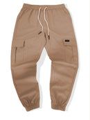 Men's Cargo Pants - Non-Stretch Fabric with Multiple Utility Pockets, Adjustable Drawstring Waist, All-Season Casual Pants for Everyday & Formal Outfits - Ideal Gift for Men (Birthday/Christmas) - Machine Washable, Versatile