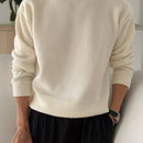 Men's Knit Sweater Autumn/Winter 2025 New Round Neck Pullover Casual Fashion Top