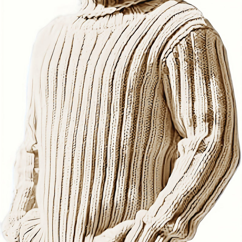 New Fashionable Versatile Men's Knit Pullover