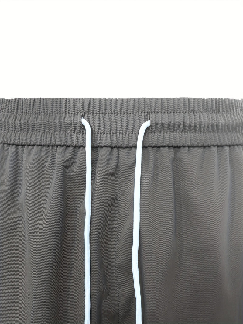 Men's Cargo Pants - Non-Stretch Fabric with Multiple Utility Pockets, Adjustable Drawstring Waist, All-Season Casual Pants for Everyday & Formal Outfits - Ideal Gift for Men (Birthday/Christmas) - Machine Washable, Versatile