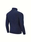 New Fashionable Versatile Men's Knit Pullover