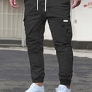 Men's Cargo Pants - Non-Stretch Fabric with Multiple Utility Pockets, Adjustable Drawstring Waist, All-Season Casual Pants for Everyday & Formal Outfits - Ideal Gift for Men (Birthday/Christmas) - Machine Washable, Versatile