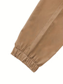 Men's Cargo Pants - Non-Stretch Fabric with Multiple Utility Pockets, Adjustable Drawstring Waist, All-Season Casual Pants for Everyday & Formal Outfits - Ideal Gift for Men (Birthday/Christmas) - Machine Washable, Versatile