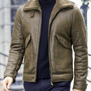 Casual Matte Brushed Jacket Men's Outerwear 9677