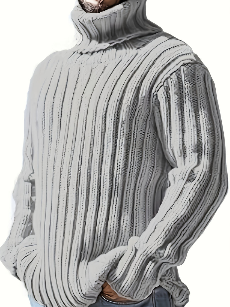 New Fashionable Versatile Men's Knit Pullover