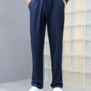 Men's Quick-Dry Athletic Pants - Breathable, Lightweight Casual Joggers with Drawstring Waist for All Seasons, Jogging Pants