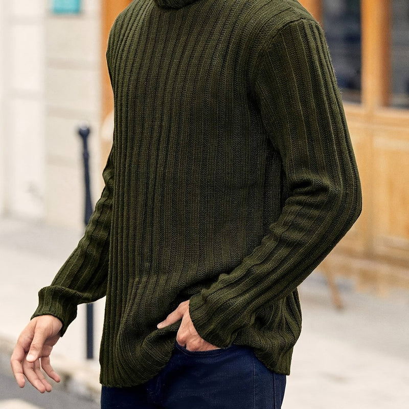 New Fashionable Versatile Men's Knit Pullover