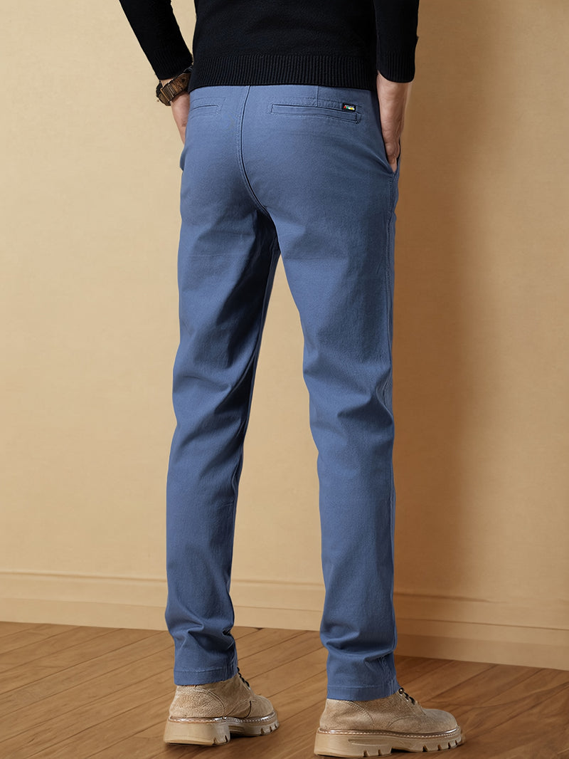 Men'S Business Casual Pants - Stretch Formal Trousers with Button Closure, Mid-Rise Office & Everyday Pants for Fall/Winter, Classic Black Formal & Everyday Attire - Durable Men'S Dress Pants, Business Casual Attire, Sleek De