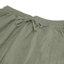 Men's Casual Linen Pants | Relaxed Fit with Drawstring Waist | 95% Linen, 5% Polyester | Breathable & Stylish for Indoor Gatherings, Outdoor Activities, and Golf | All-Season Wear | Beige Color, Versatile Clothing | Minimalis