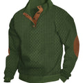 Men's Half Zipper Stand Collar Sweatshirt For Men Sweatshirts For Winter Fall Long Sleeve Tops